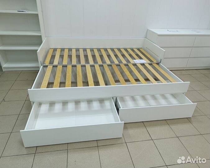 Кровать раздвижная IKEA Brimnes