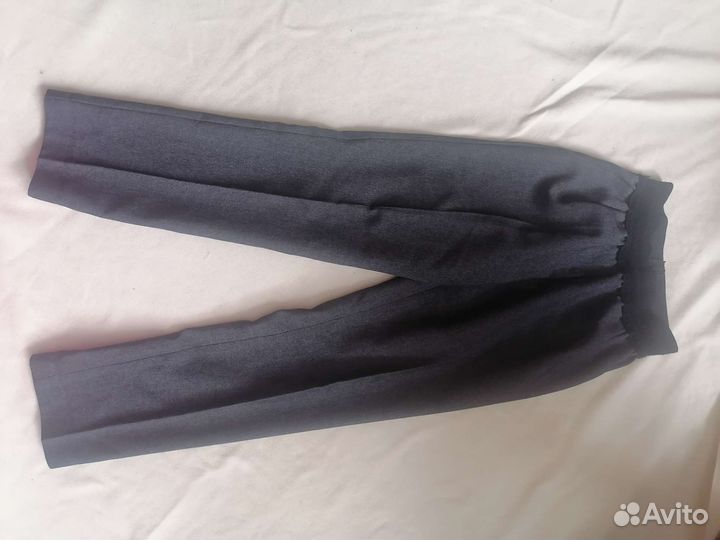 Брюки школьные для девочки на резинке