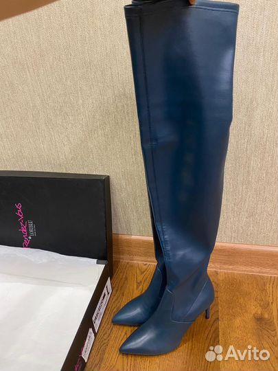 Сапоги кожаные loriblu