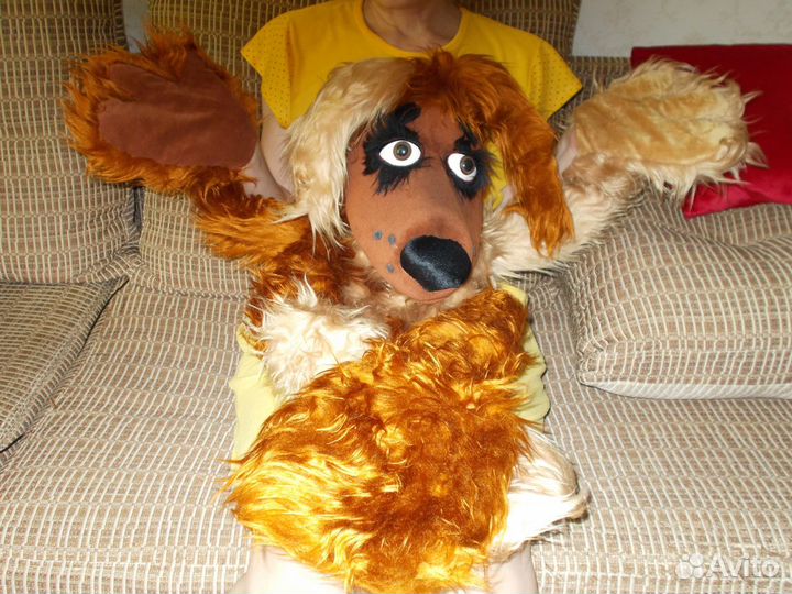 Кукла Собака для кукольного театра Новая Авторская