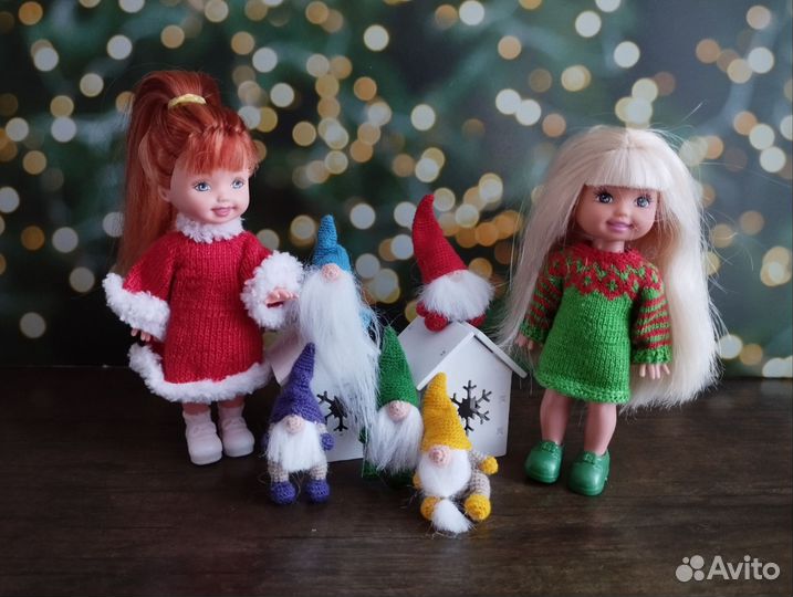 Гномики крючком