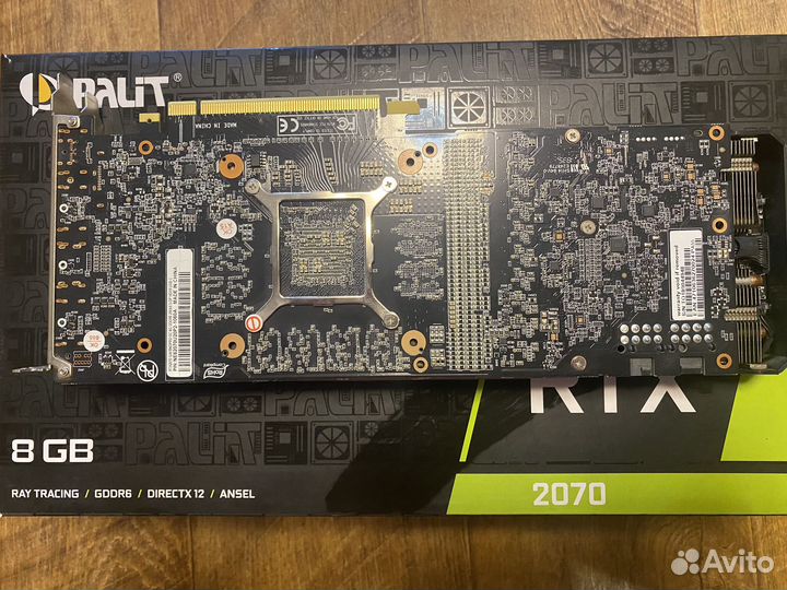 Видеокарта rtx 2070 Gaming Pro