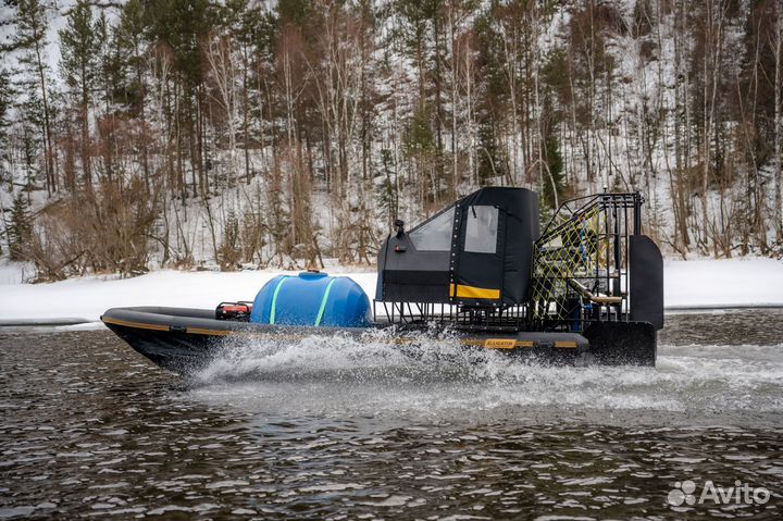 Аэролодка cargo 680 6,8 м с защитой винтов