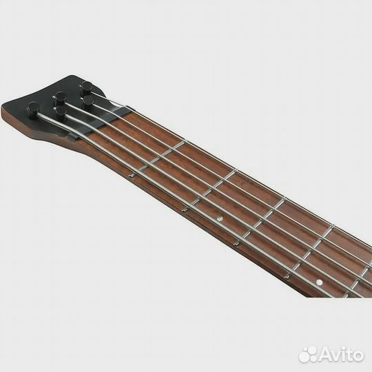 Бас-гитара Ibanez 5-String Multi Short Scale Ergonomic Headless Metallic Gray