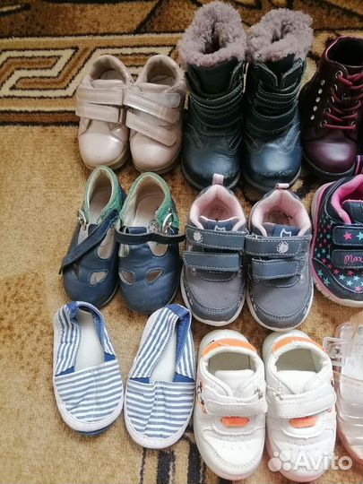 Пакет обуви от 19 до 22