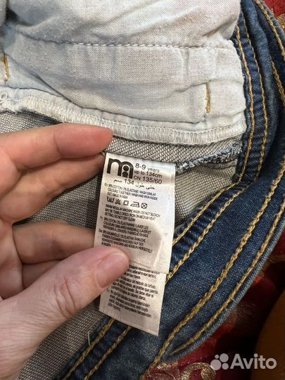 Джинсовый пиджак для девочки 134