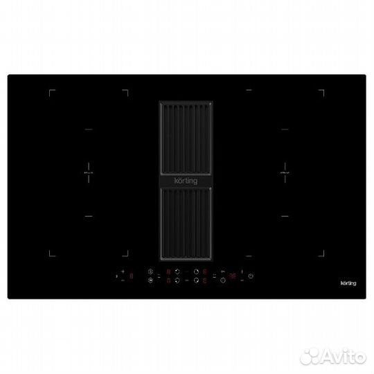 Варочная поверхность индукционная с вытяжкой Korti