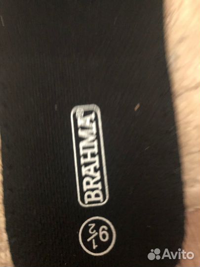 Кожаные ботинки Brahma