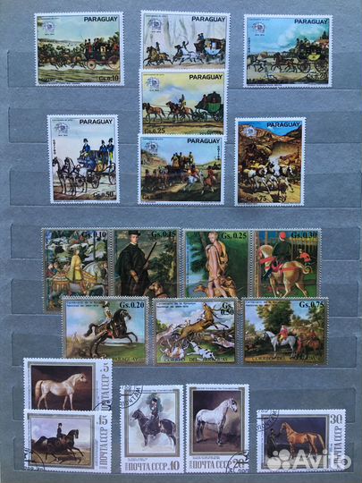 Лошади, охота, скачки