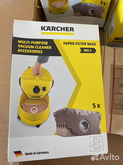 Karcher WD 2 мешки для пылесоса