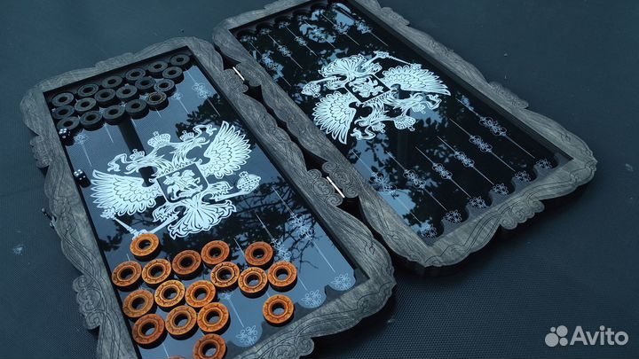 Нарды со стеклом