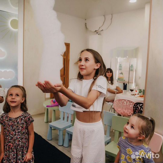 Шоу мыльных пузырей