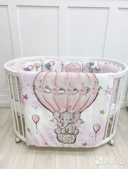 Бортики в кроватку