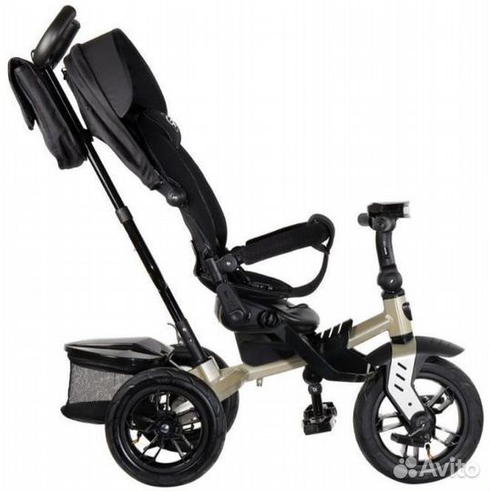 Детский велосипед с ручкой поворотное сиденье