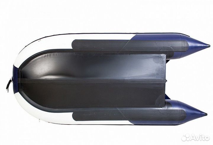 Надувная лодка gladiator D450AL бело/темно-синий
