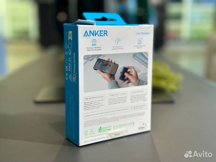 Аккумулятор Anker Nano 5000mAh USB-C