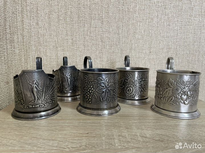Подстаканники СССР разные