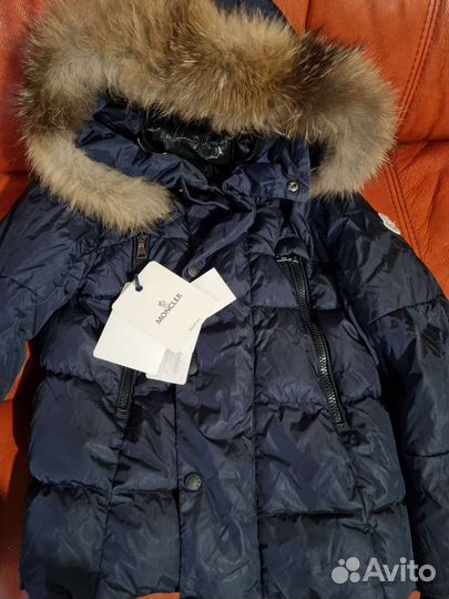 Пуховик moncler детский оригинал