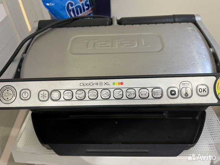 Гриль Tefal optigrill+ XL GC722D34