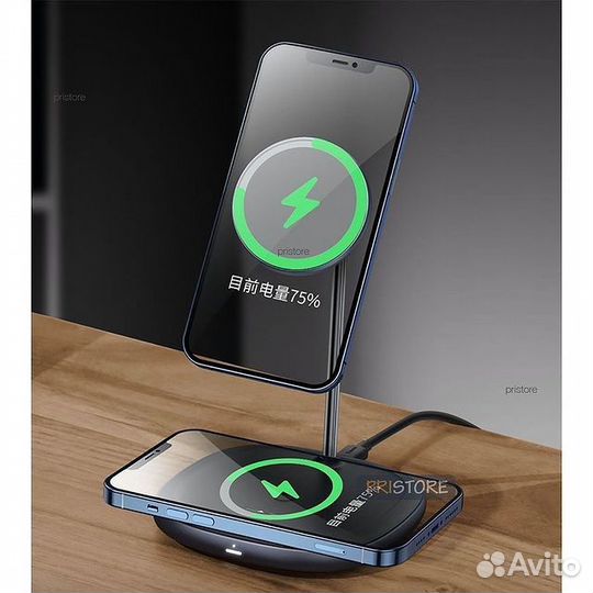 Беспроводное зарядное устройство Baseus 2in1 20 BT