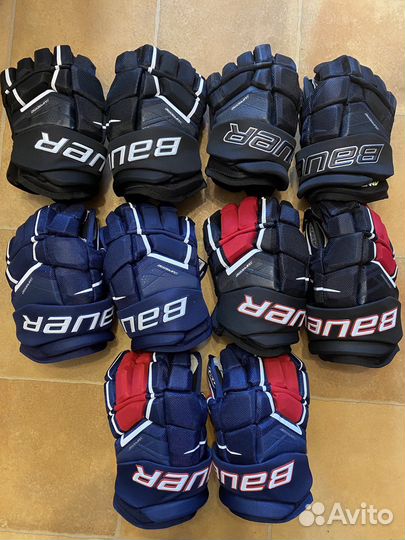 Перчатки хоккейные Bauer ultrasonic