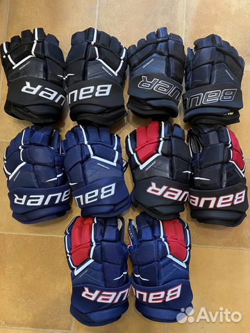 Перчатки хоккейные Bauer ultrasonic