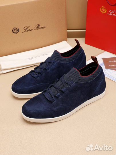 Кеды мужские Loro Piano Saha premium материалы