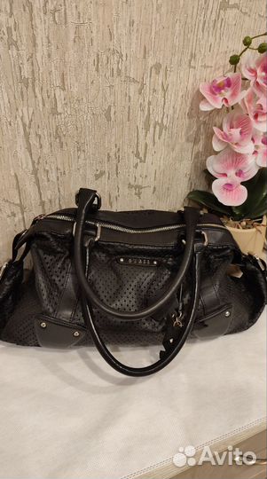 Сумка Guess натуральная кожа Италия