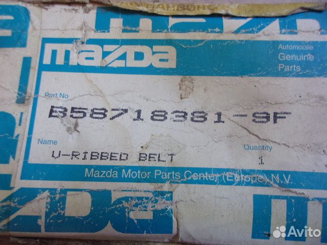 Мазда 323, 89-99г., поликлиновой ремень 4рк885