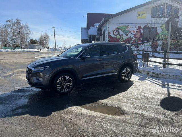 Hyundai Santa Fe 2.0 AT, 2019, 90 000 км