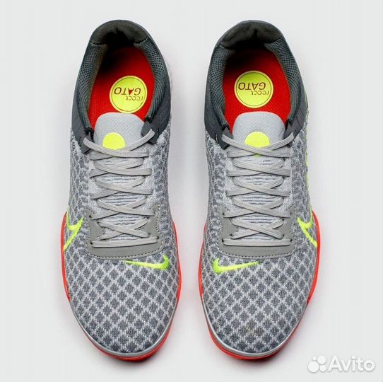 Футзалки Nike Reactgato IC Grey: Скорость и маневренность