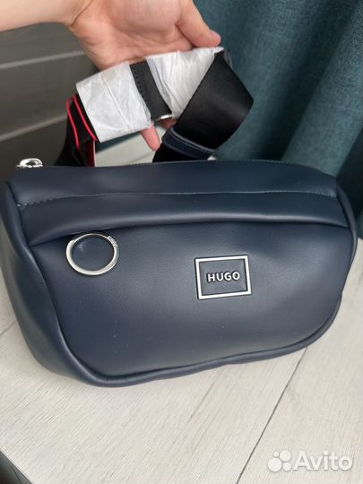 Сумка кожаная мужская новая