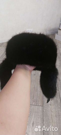 Мужская шапка ушанка