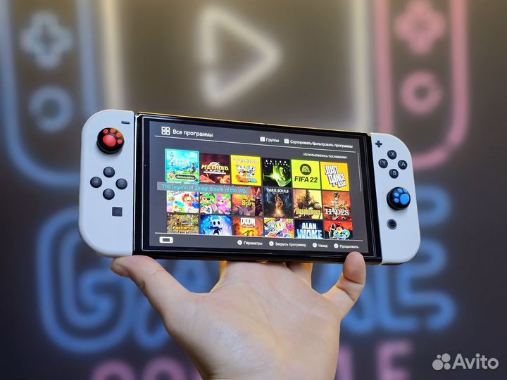 Nintendo Switch Oled с играми