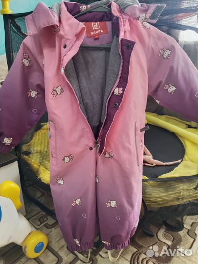 Детский демисезонный комбинезон 92