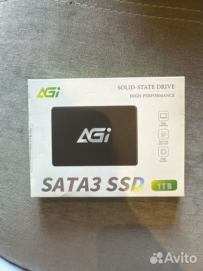 Ssd накопитель новый 1 TB