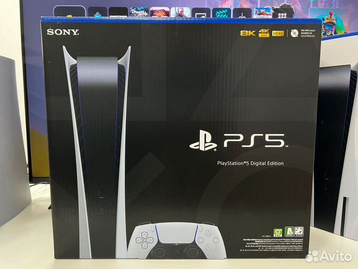 Sony PlayStation 5 Digital Edition 450+ игр Новые
