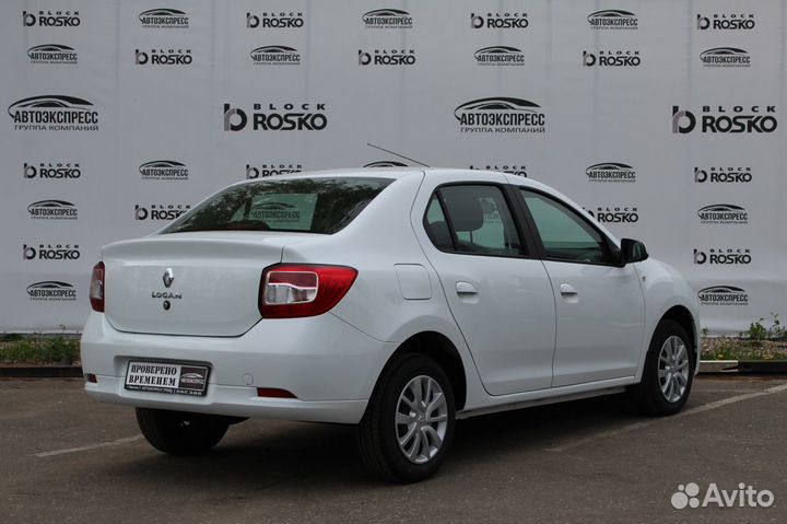 Renault Logan 1.6 МТ, 2020, 344 км