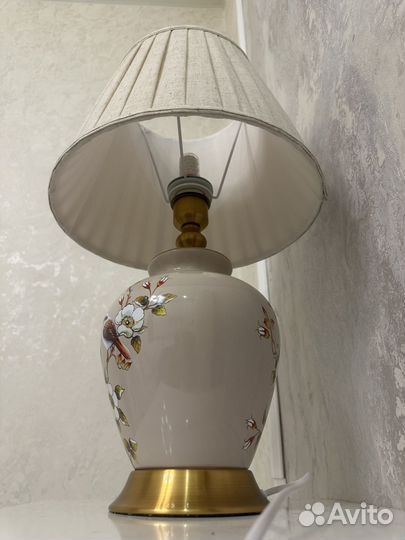 Лампа настольная керамическая