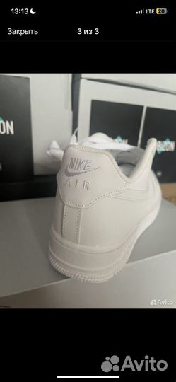 Кроссовки Nike Air Force 1 low white