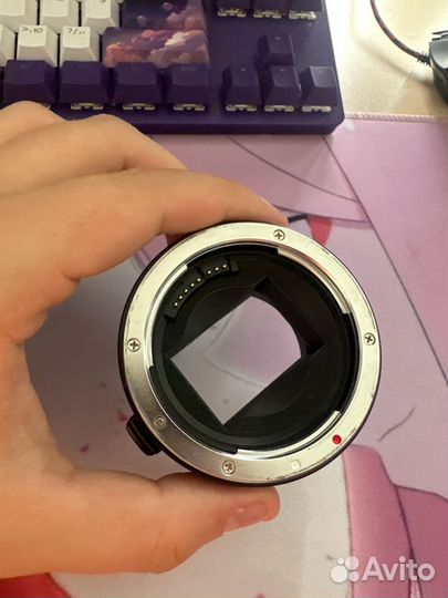 Переходник Sony e - canon ef