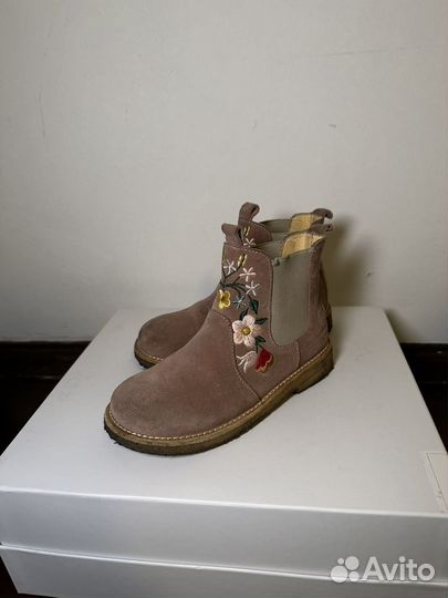 Замшевые детские ботинки Angulus (оригинал)