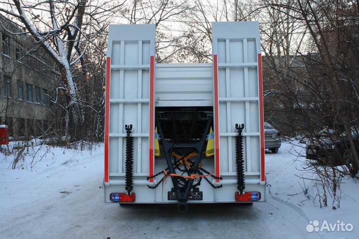 Прицеп бортовой Авиком 88712-01 с поворотным кругом, 2023