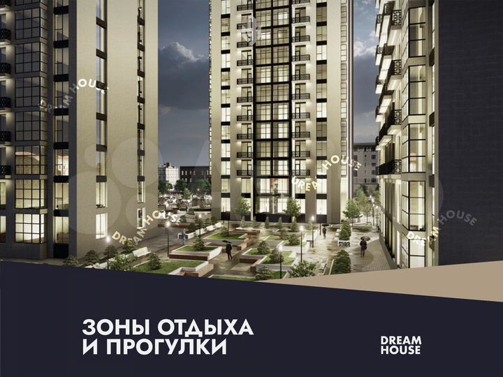 2-к. квартира, 65,5 м², 9/16 эт.