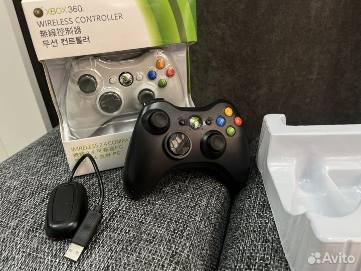Джойстик Xbox 360 Беспроводной + гарантия