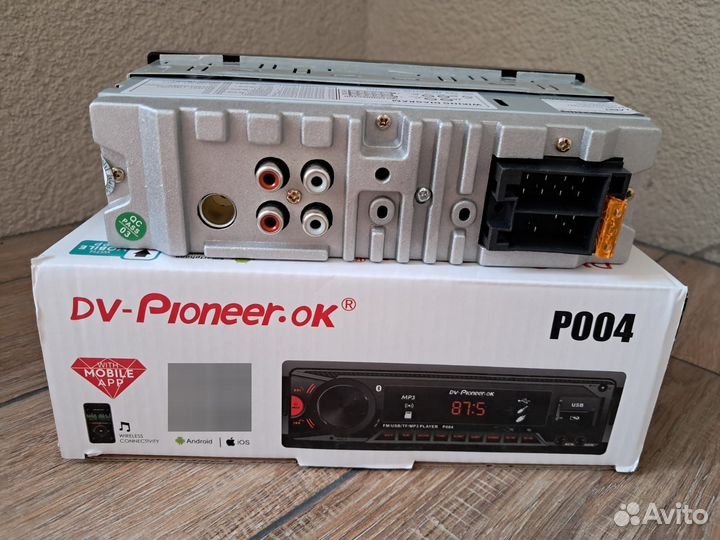 Автомагнитола Pioneer Ok 1 Din Bluetooth