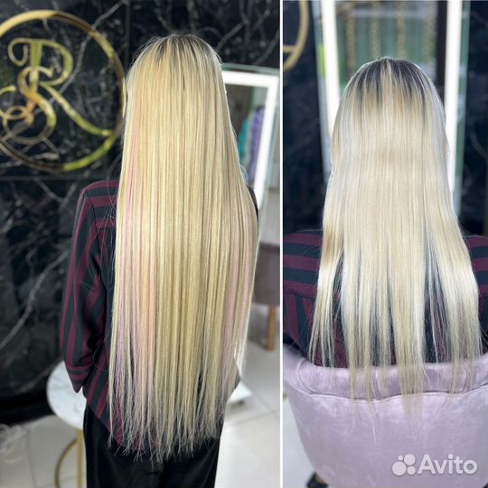 Наращивание волос, биопротеиновые волосы