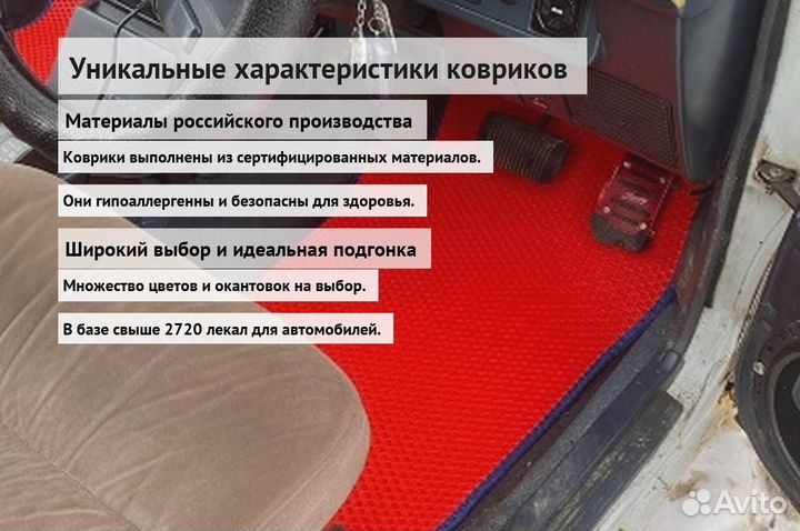Эва коврики для авто