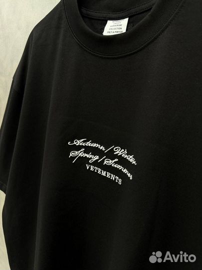 Классная футболка Vetements