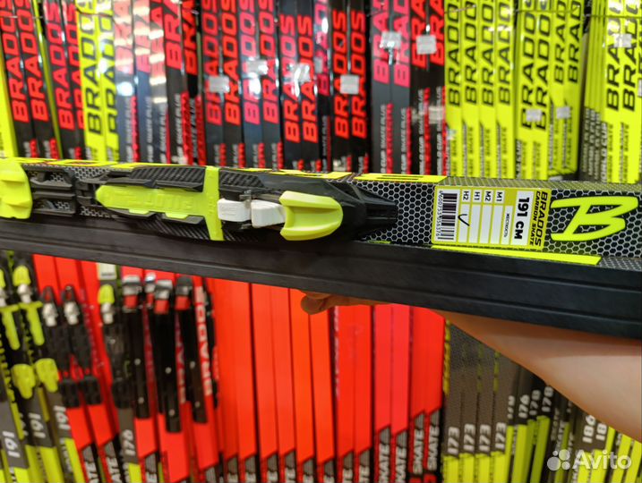 Лыжи карбон спортцех скейт про Брадос 2025